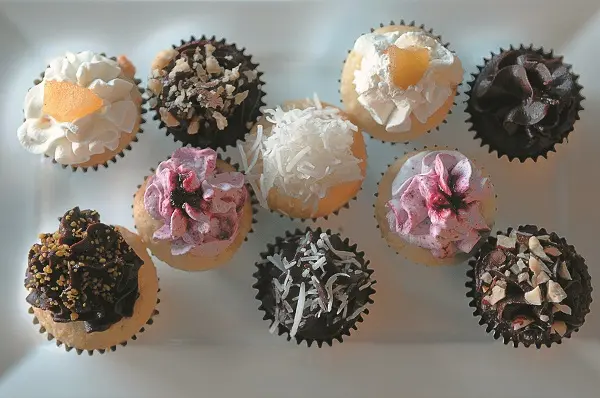 Cupcakes veganos na Brigadeirando: linha não leva nenhum componente de origem animal (Foto: Encontro)