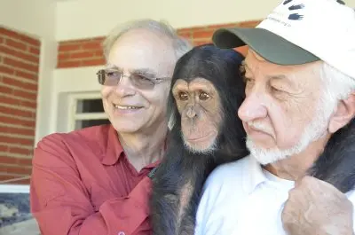 Peter Singer, Suzi e Pedro Ynterian - Foto: Divulgação