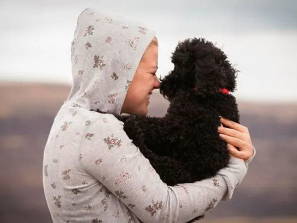 O cão da raça Labradoodle foi resgatado de um abrigo em 2011 e sempre teve problemas de saúde. (Foto: Divulgação)