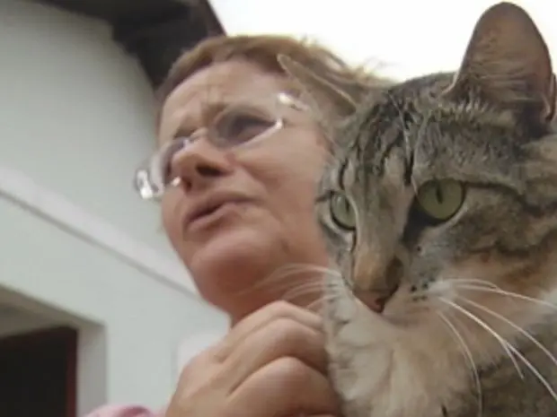 Domingas perdeu três animais de estimação por envenenamento (Foto: reprodução/TV Tem)