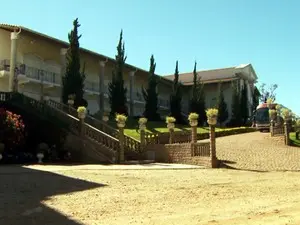 Fazenda onde foram encontrados os animais, em Espírito Santo do Pinhal (Foto: Reprodução / EPTV)