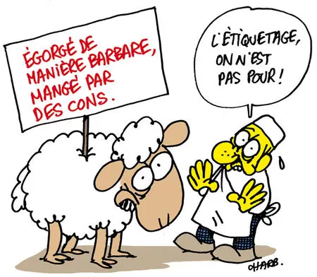Charge: Alimentação - Autor: Stéphane (Carb)