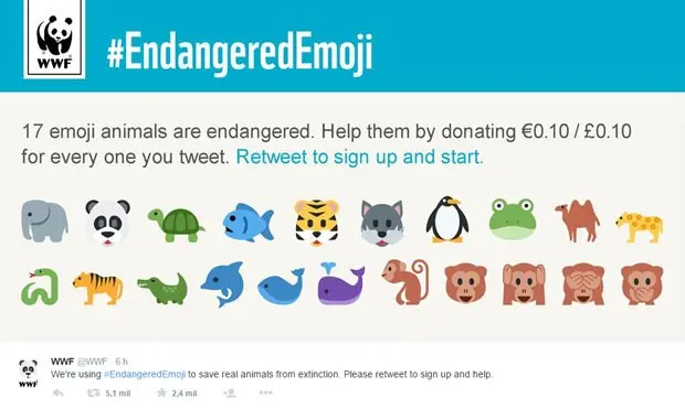 Foto: Reprodução/Twitter/@WWF