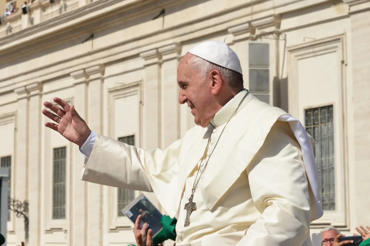 Na foto, o Papa Francisco
